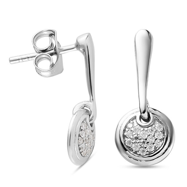 Moissanit Ohrh&auml;nger - 0,12 ct. image number 4