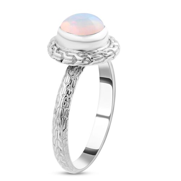 Royal Bali Kollektion - Nat&uuml;rlicher, &auml;thiopischer Welo Opal-Ring - 1,24 ct. image number 3