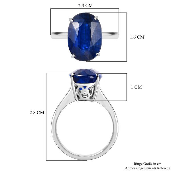 AAA Natürlicher Kaschmir-Kyanit Ring 585 Gold (Größe 17.00) ca. 8,45 ct image number 6