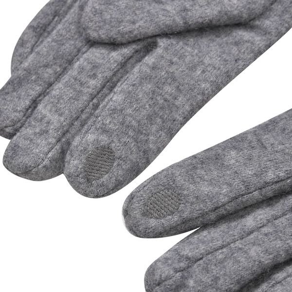 Kaschmirhandschuhe mit Touchscreen-Kompabilität, Grau image number 3
