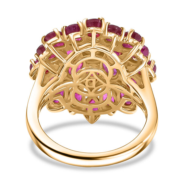 D'Joy Afrikanischer Rubin Ring und Anh&auml;nger mit 50cm Kette image number 12