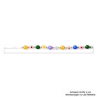 JARDIN-KOLLEKTION Mehrfarbig Jade und Mehrfarbig Edelsteine Armband 20 cm 925 Silber rhodiniert ca. 74,25 ct image number 4