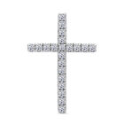 Luxuriant Diamond - Lab Grown Diamant SI-GH Anhänger 925 Silber platiniert ca. 0,50 ct.
