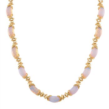 Opalit 45+5cm Halskette - 250 ct.
