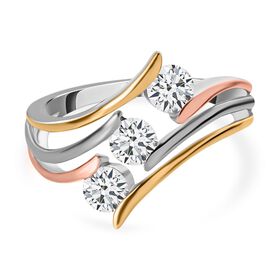 EF Moissanit Ring - 0,68 ct.