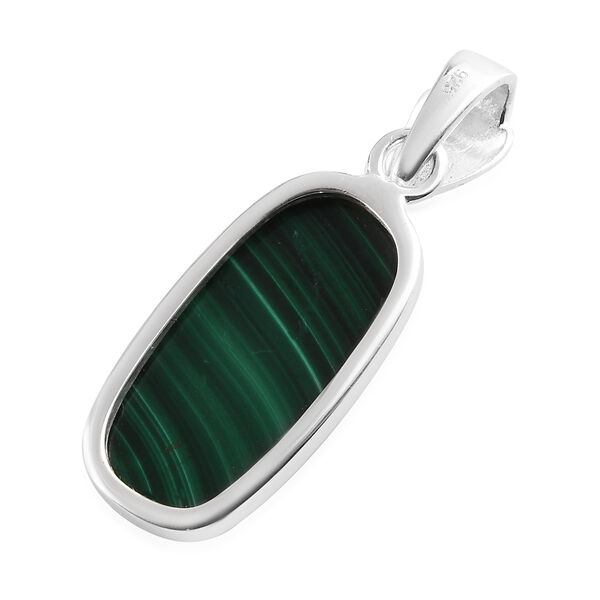 Malachit Anhänger 925 Silber ca. 13,80 ct image number 5