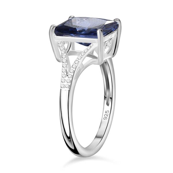 Blauer Zirkonia-Ring image number 4