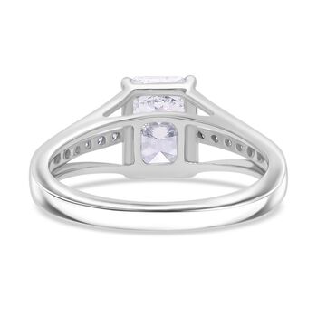 LUXURIANT IGI zertifizierter VS-EF Labor Diamant Ring in 950 Platin - 2,15 ct.