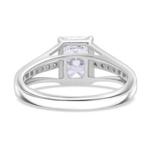 LUXURIANT DIAMOND - Lab Grown Diamant VS-EF IGI zertifiziert Ring 950 Platin (Größe 18.00) ca. 2,15 ct image number 4