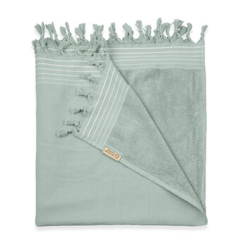 Walra Hammam-Tuch aus Baumwolle, 90 x 180 cm, Mint