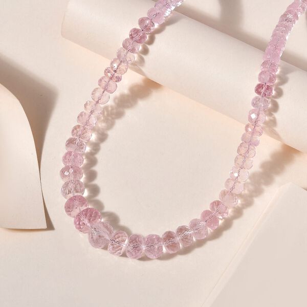 ILIANA AAA Morganit 45cm Halskette in 750 Gold - 155 ct. image number 1