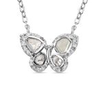 Polki Diamant Halskette, 45 cm - 0,50 ct. image number 0