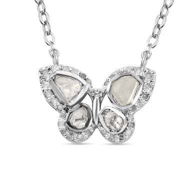 Polki Diamant Halskette, 45 cm - 0,50 ct.