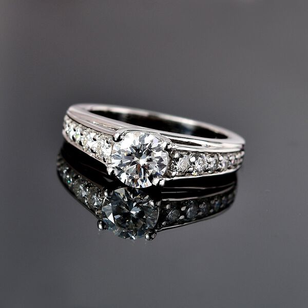 Moissanit Ring - 1,20 ct. image number 2