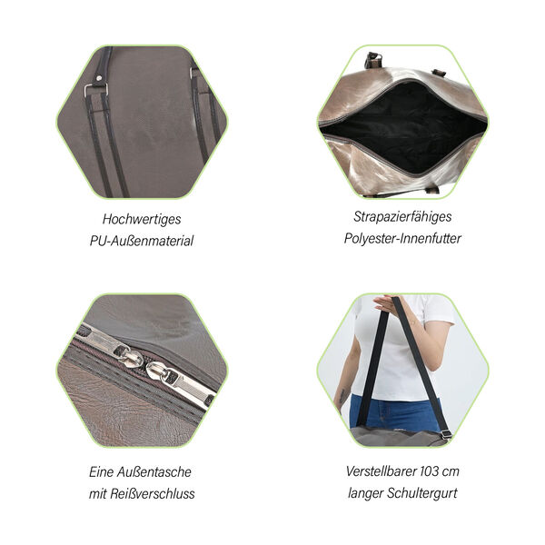 Reisetasche, bordeaux image number 3