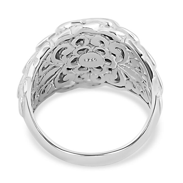 Royal Bali Kollektion- Floraler Cocktail-Ring image number 4