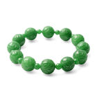 Flexibles, grünes Jade-Armband, 19 cm, ca. 276,50 ct image number 1