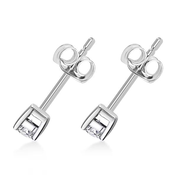 LUXURIANT DIAMOND - Lab Grown Diamant SI-G Ohrringe 925 Silber Rhodiniert ca. 0,25 ct. image number 8