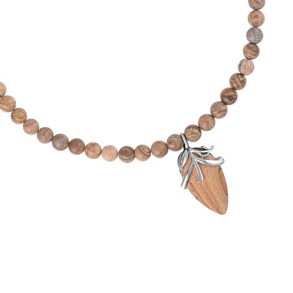 Bild Jasper Halskette ca. 45 cm, ca. 206.00 ct image number 3