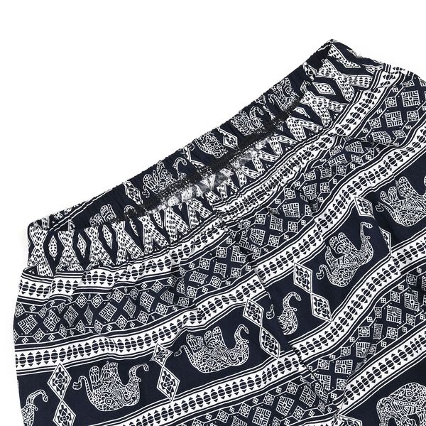 Gewebte Viskosehose, L&auml;nge 103/ H&uuml;fte 66/ Taille 56cm, Dunkelblau image number 5