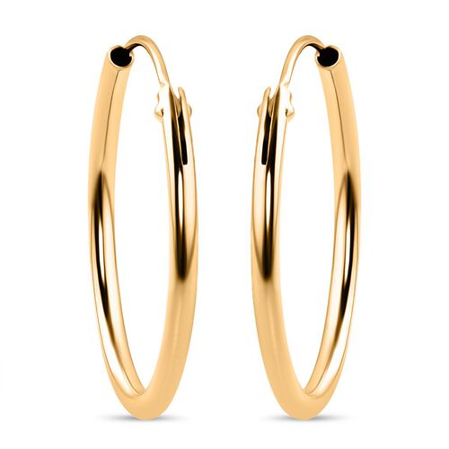 Royal Bali Kollektion - Creolen in 375 Gelbgold image number 0