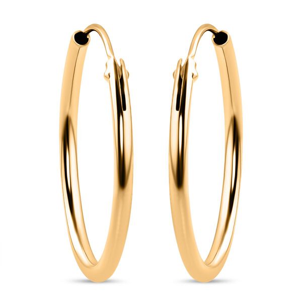 Royal Bali Kollektion - Creolen in 375 Gelbgold