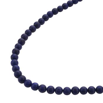 3er Set - Lapislazuli Halskette, Armband und Ohrringe, 316L Edelstahl ca. 323.50 ct