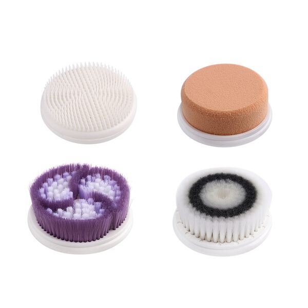 Multifunktions-Body Reiniger mit B&uuml;rste und Massageger&auml;t, rosa image number 5