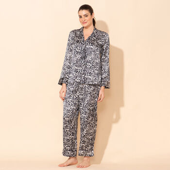 TAMSY - Damen Loungewear Set, Gr&ouml;&szlig;e L 40, Schwarz
