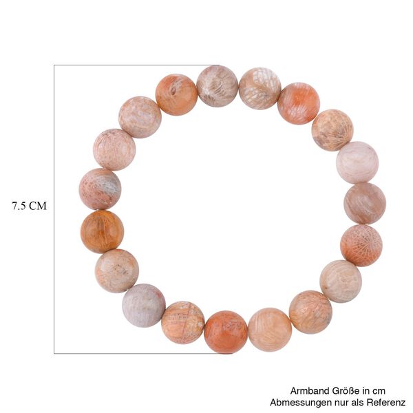 Flexibles, fossiles Korallen-Armband - 180 ct. image number 5