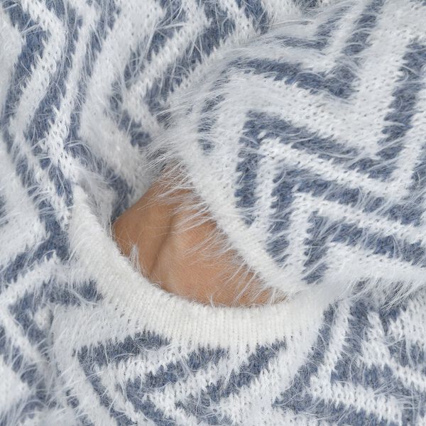 TAMSY: Comfort Cardigan mit 2 Taschen, Hellgrau image number 5