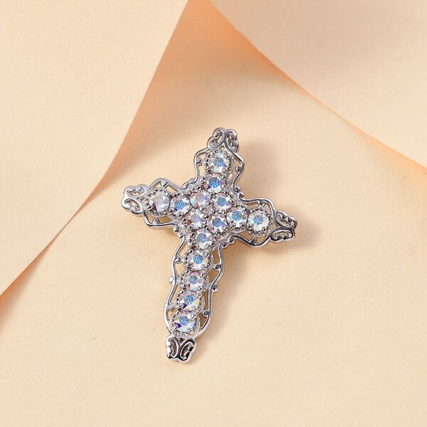 J Francis gefertigt mit SWAROVSKI- AB Swarovski Kristall Anhänger image number 2