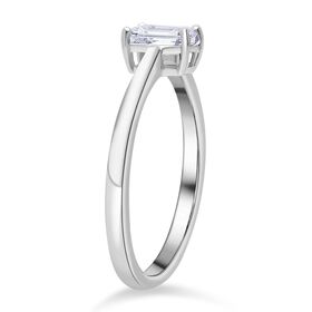 LUXURIANT DIAMOND - Lab Grown Diamant VS-EF SGL zertifiziert Ring 950 Platin (Größe 18.00) ca. 0.50 ct