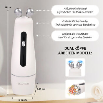 Beauty EMS und Vibrations-Ger&auml;t mit Rotlicht