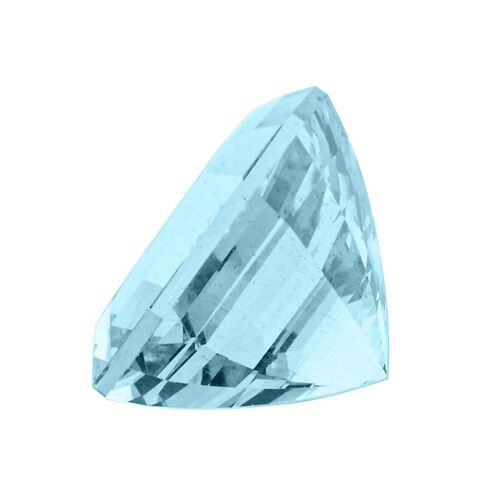 Santamaria Aquamarine Square Free Asher Cut 4A 7.11 Ct image number 1