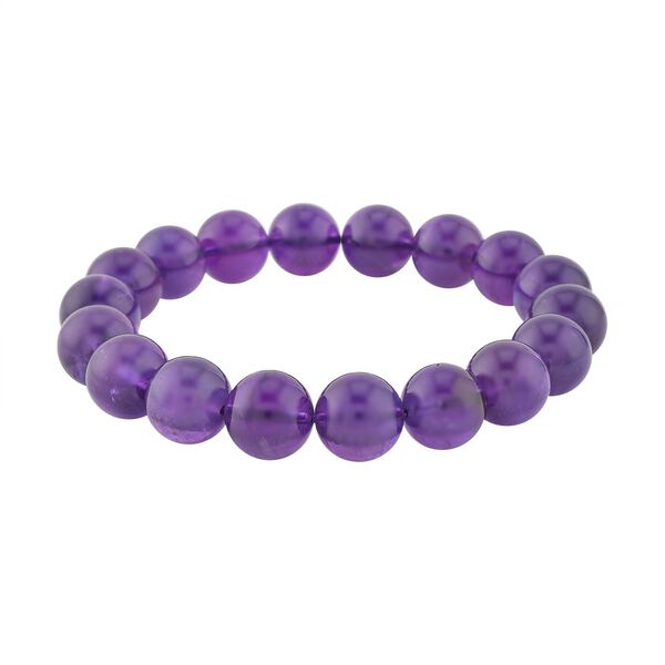 AAA flexibles, afrikanisches Amethyst-Armband - 209 ct. image number 3