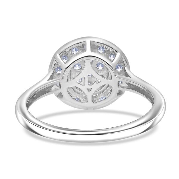 LUXURIANT SI-GH Labor Diamant Ring, 925 Silber rhodiniert - 0,50 ct. image number 4