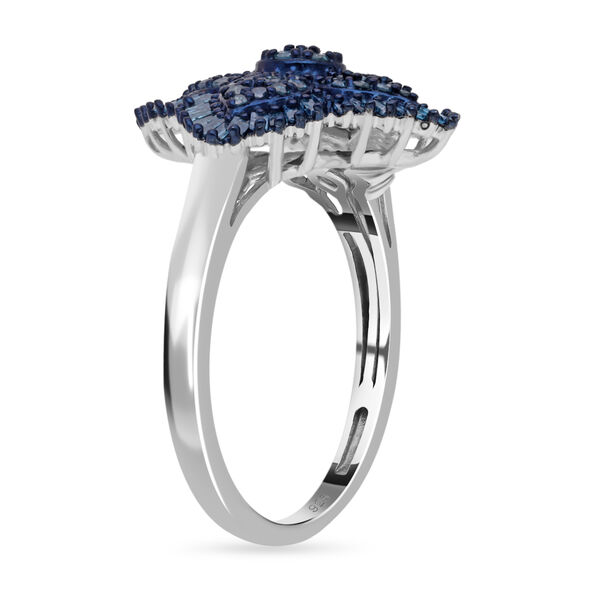 Blauer Diamant-Ring - 1 ct. image number 4