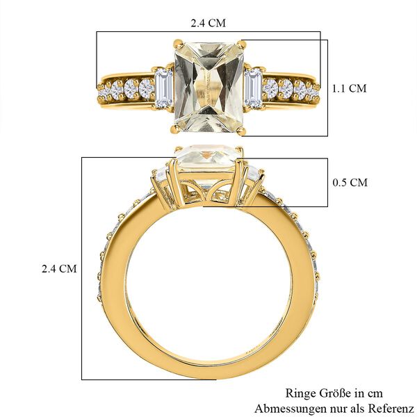 Triphan und Zirkon Ring - 3,51 ct. image number 7