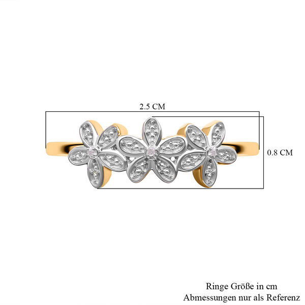 Floraler Diamant-Ring image number 5