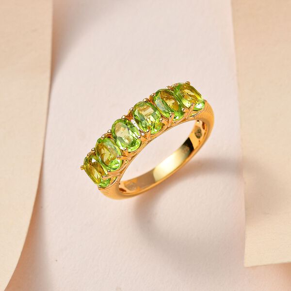 Natürlicher Peridot-Ring - 3,03 ct. image number 2