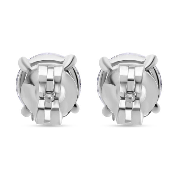 LUXURIANT SGL zertifizierte VS-EF Labor Diamant Ohrringe in 585 Wei&szlig;gold - 1 ct. image number 12