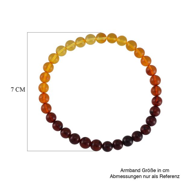 Natürliches Baltisches Bernstein Armband ,Flexibel image number 5