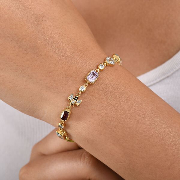 GP Trionfo Kollektion - Multi-Edelstein und blaues Saphir-Armband, 19cm - 10,41 ct. image number 3