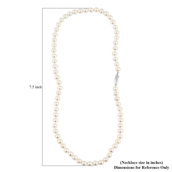 S&uuml;&szlig;wasser Perle 45cm Halskette image number 3