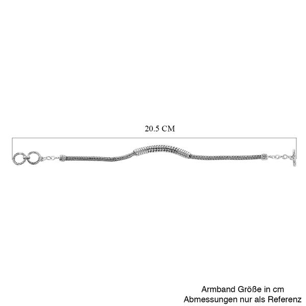 Royal Bali Kollektion - Padian Armband, ca. 19 cm, 925 Silber ca. 12,18g image number 4
