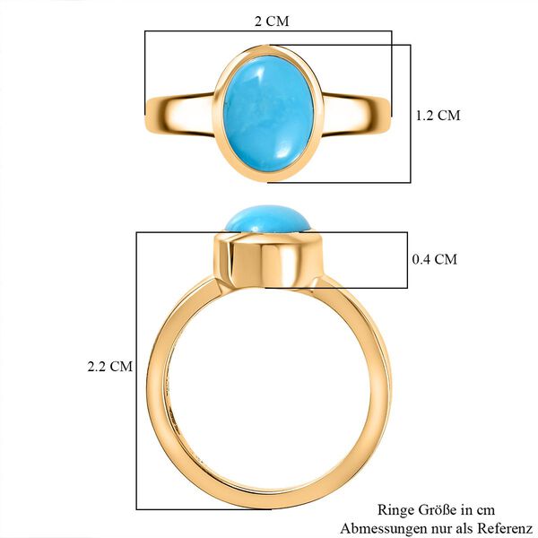 AA Sleeping Beauty T&uuml;rkis Ring - 1,49 ct. image number 7