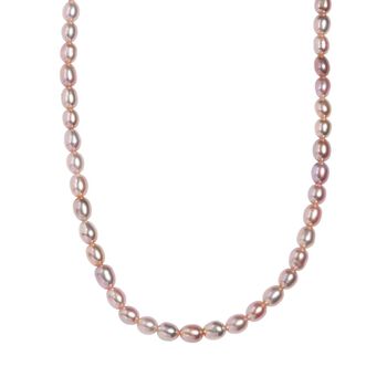 D'Joy AAA lavendel S&uuml;&szlig;wasserperle 45cm Halskette