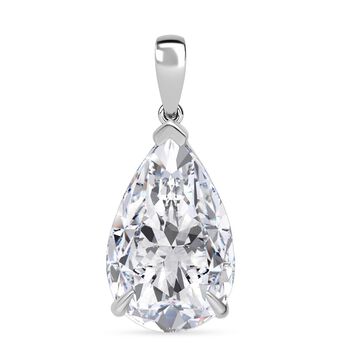 LUXURIANT IGI zertifizierter VS1-F Labor Tropfen Diamant Anh&auml;nger - 10 ct.