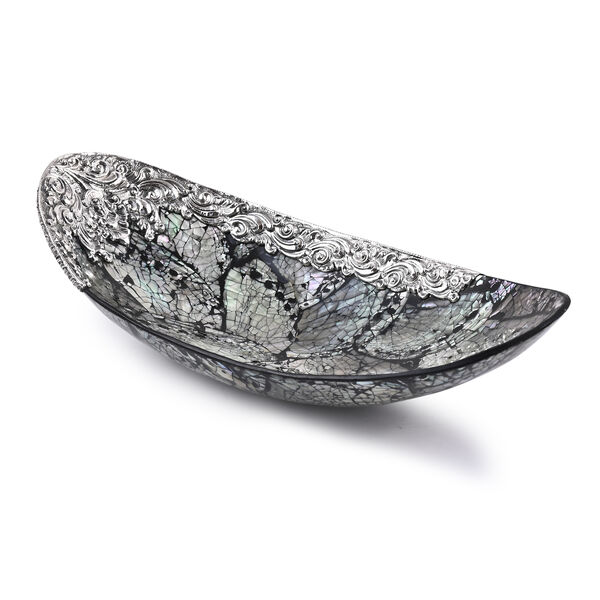 D'Joy Royal Bali- Abalone Muschel Dekoschale, 925 Silber, 23x11x6cm image number 4
